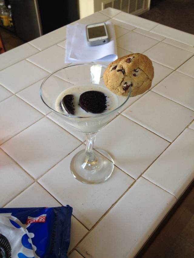 A better use for the wine glasses