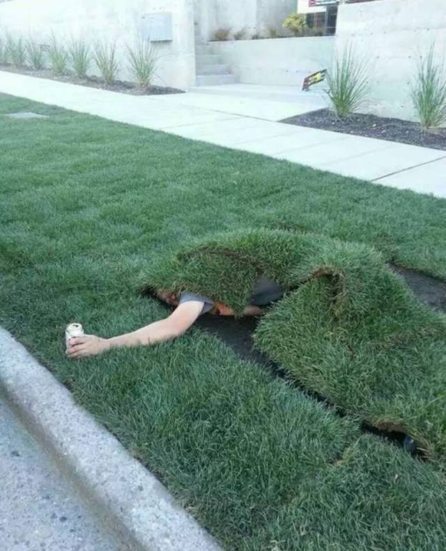 You'll never know what you see on a morning bike ride.
