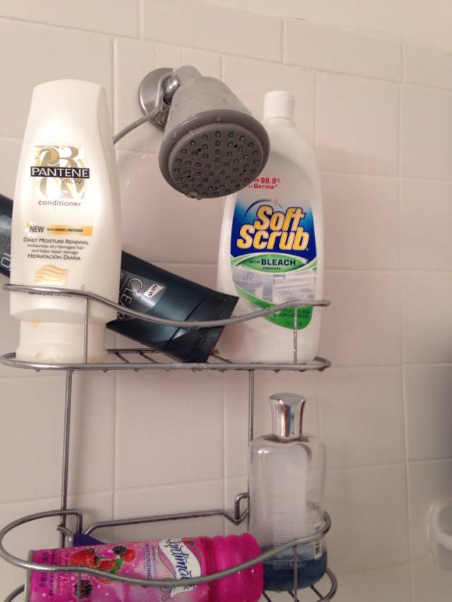 As someone who can't see well in the shower, this was almost a catastrophe.