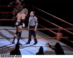 Referee is my new favorite wrestler
