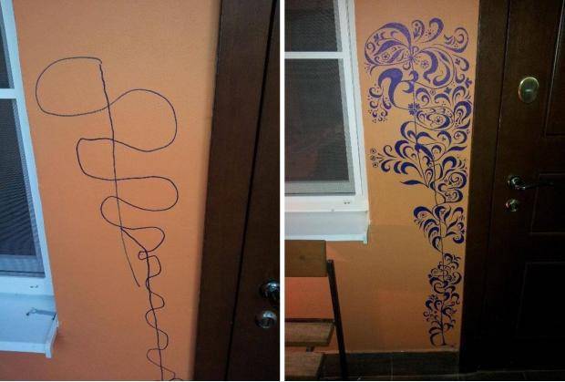 Creative kid. More creative mom.