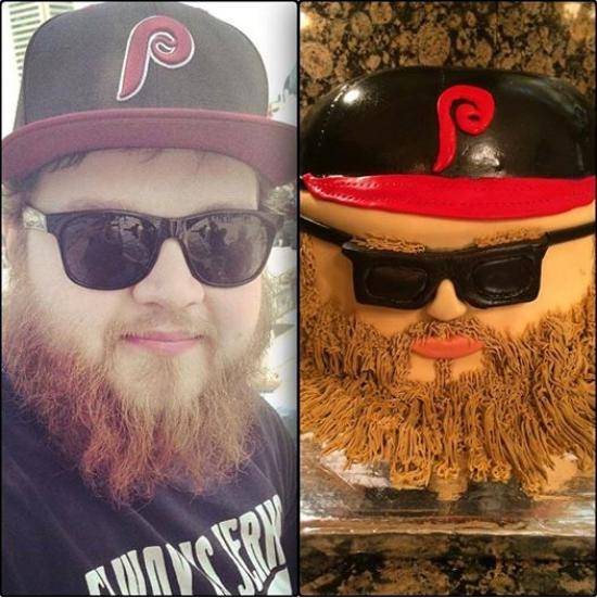 My boyfriend's 30th birthday cake. Nailed it.
