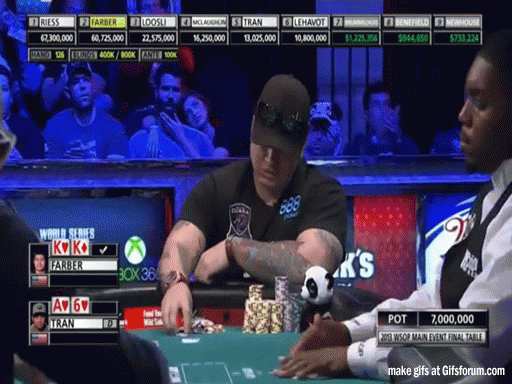 Take a look at the bearded guy in the background