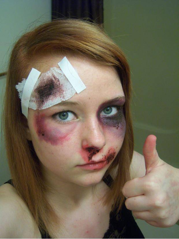 My niece wants to be a makeup artist when she grows up and this is all fake