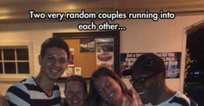 Planned Or Just A Funny Coincidence...