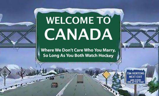 The Simpsons got it right, trust me I live in canada.