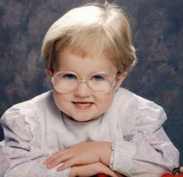 My friend's baby pictures look like Mrs. Doubtfire