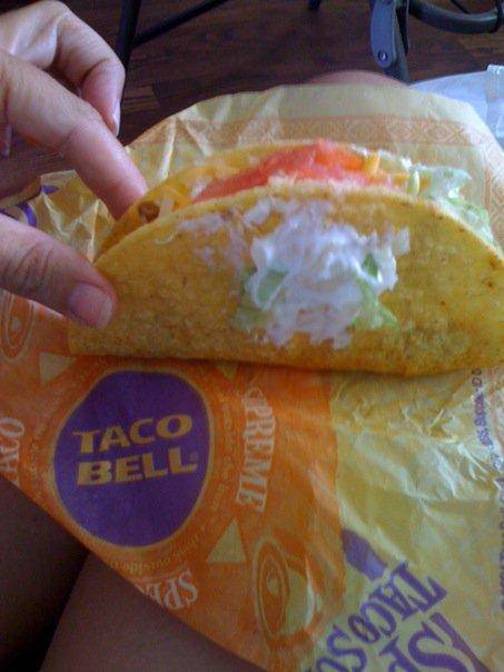She asked for sour cream on the side...