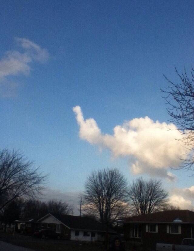 On my way to work when...