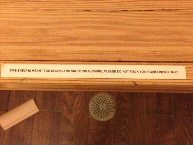 Meanwhile, in a Birmingham Alabama bar bathroom