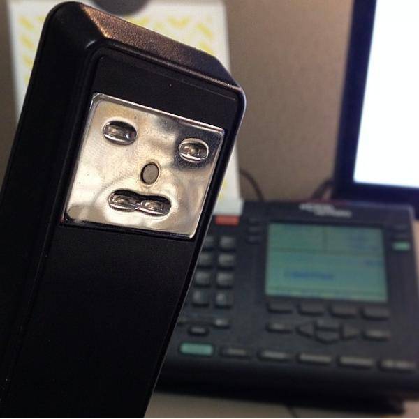 My stapler and I feel similarly about conference calls.