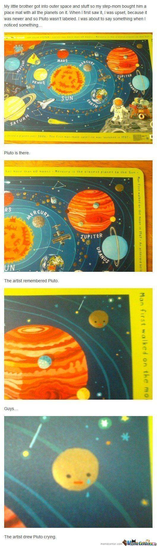 They should make Pluto an honorary planet