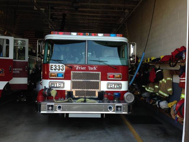 The city of Sherwood, Oregon, has a fire truck named.........