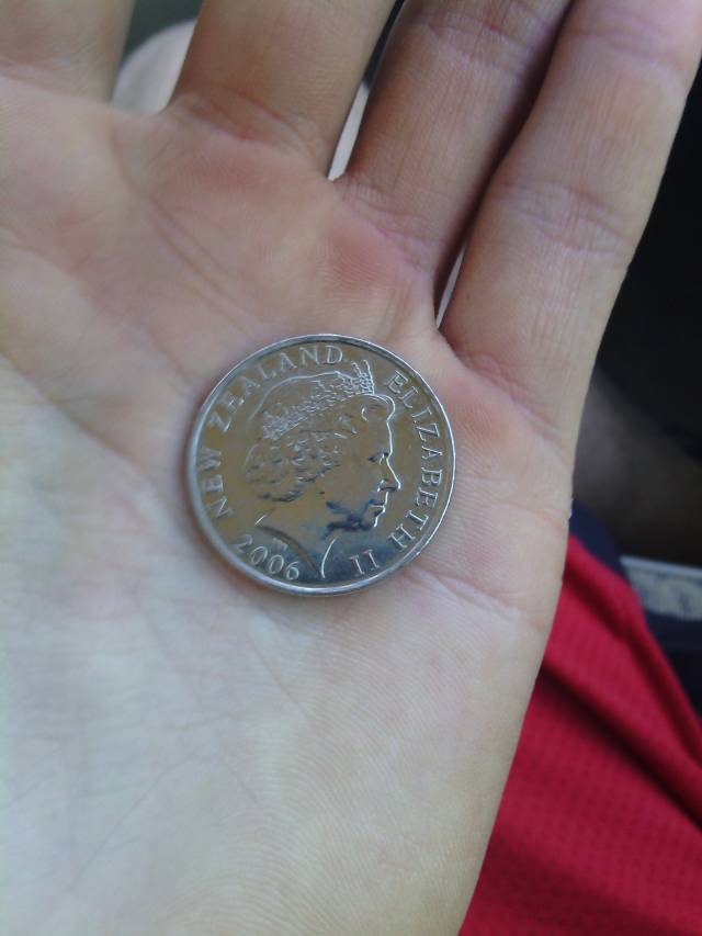 Mom asked if this was the new US quarter.