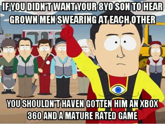 I got yelled at by the kids mom.