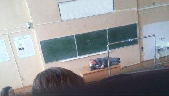 the professor of our class