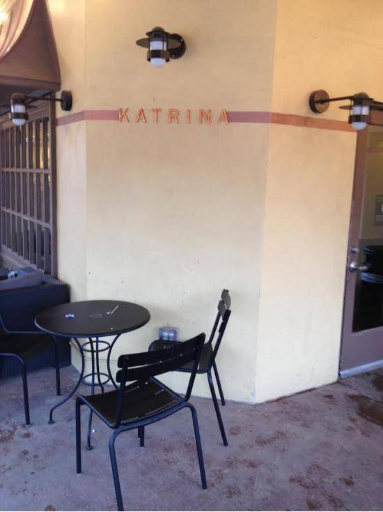 Katrina's high-water mark on the wall of a Starbucks in New Orleans' Lakeview neighborhood.