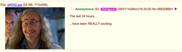 Anon sums up the latest juicy scandal...