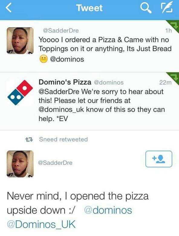 Forgot how to pizza