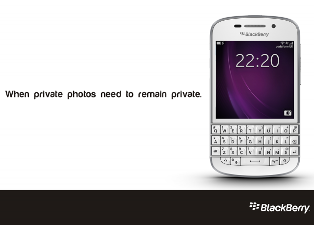 If I were head of marketing at BlackBerry right now...
