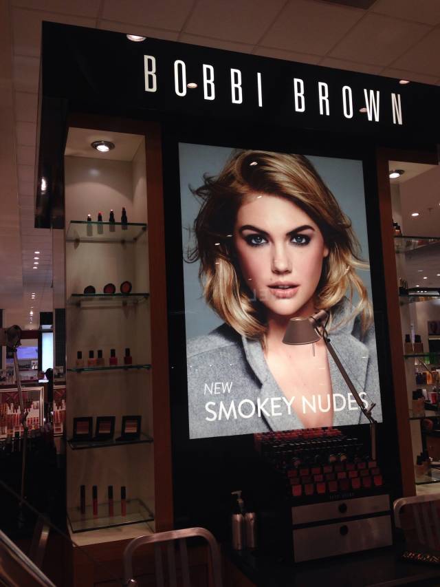 Spotted this ironic Kate Upton marketing in London...