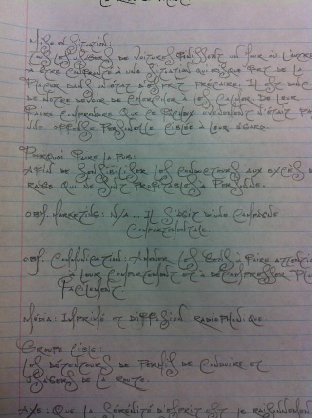 Just received a briefing to create an ad, found out that my client writes the same way Gandalf does.