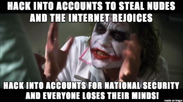 Meanwhile, at the NSA...