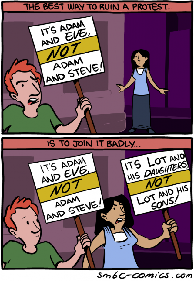 How to ruin a protest