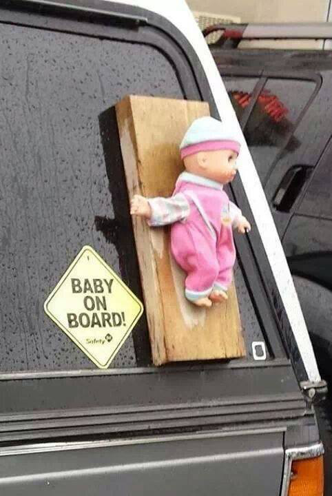 Baby on board!