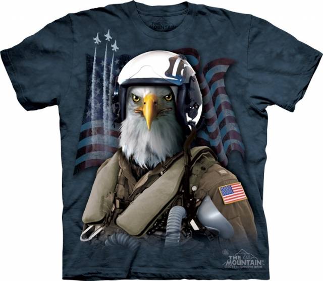 My German friend is visiting America. I told him to wear this to fit in.