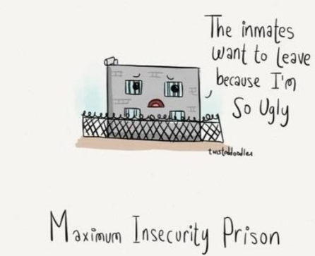Maximum insecurity prison...