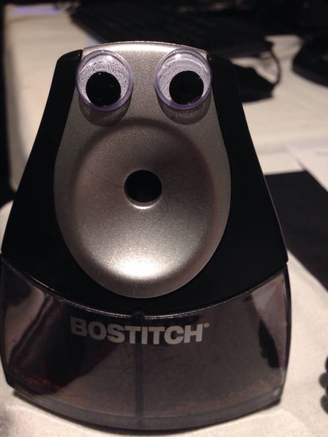 I bought 100 googly eyes and everyone has left work for the day.
