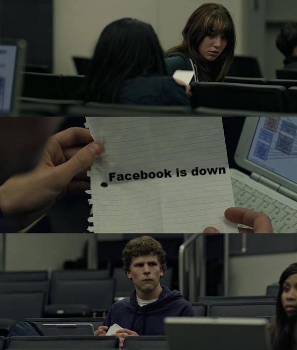 Meanwhile at Facebook headquarters...