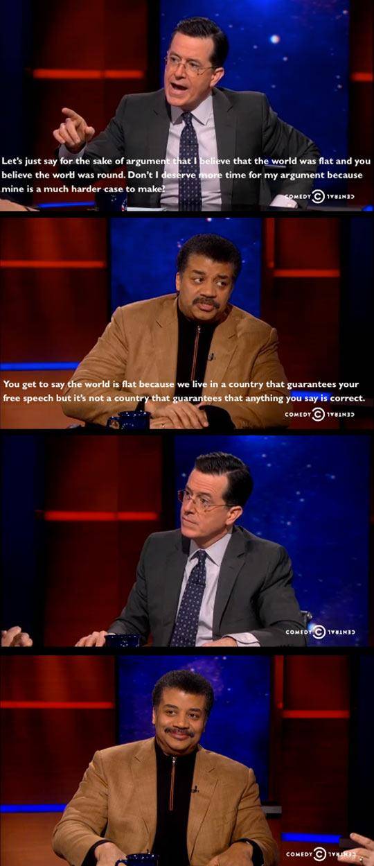 Neil deGrasse Tyson on Free Speech versus Facts
