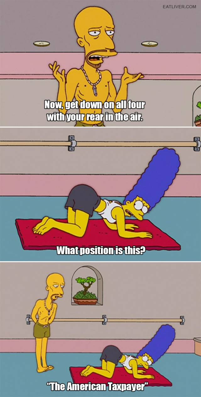 The Simpsons always had it right