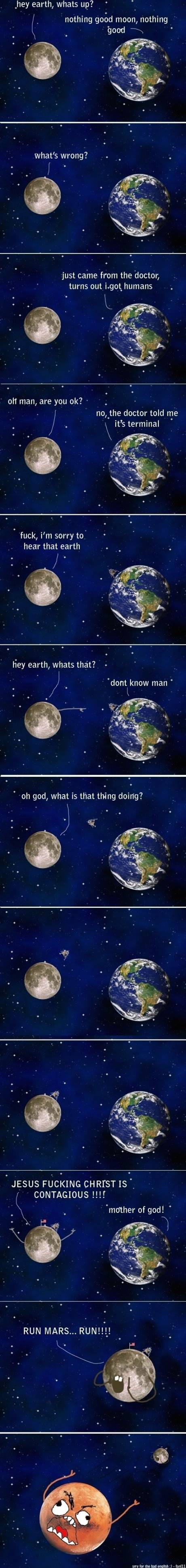 Hey whats up moon