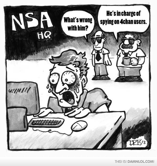 NSA spying 4chan