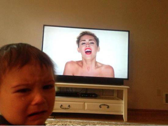 even young children cry when they see her