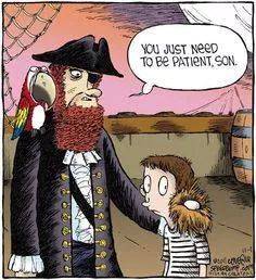 be patient