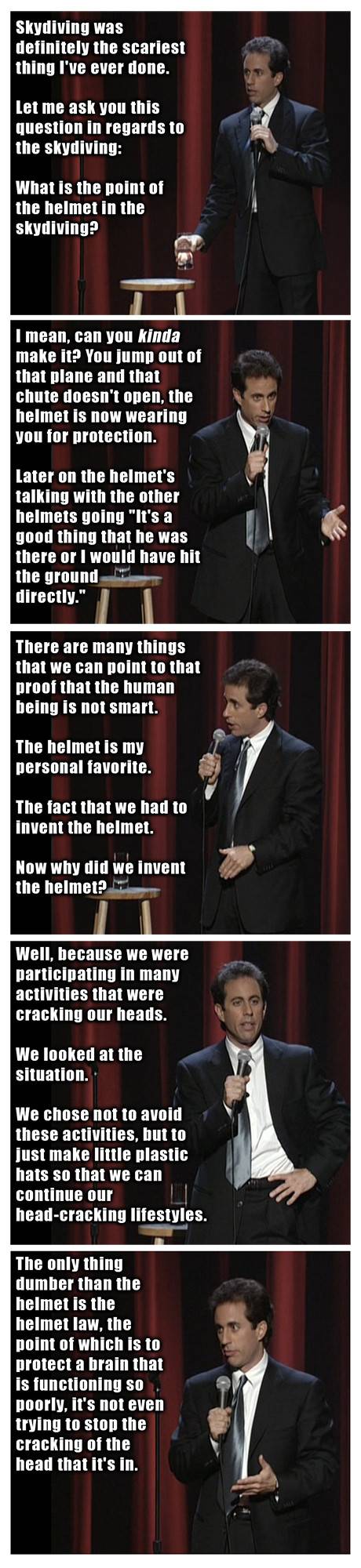 Skydiving & helmets