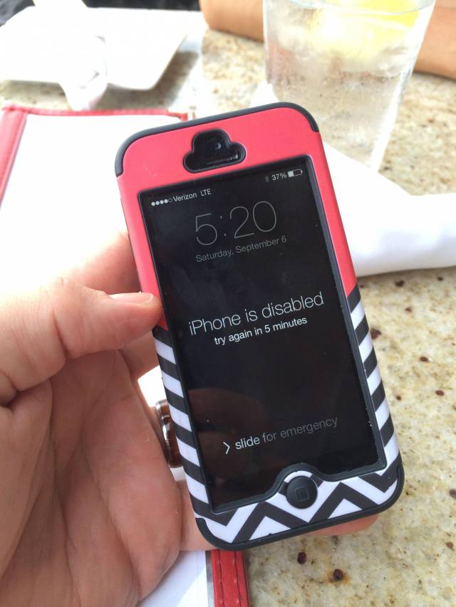I needed to borrow my wife's phone... she said her password was our anniversary. I gave the phone back and said I didn't know what happened.
