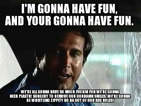 the promise of soo much fun