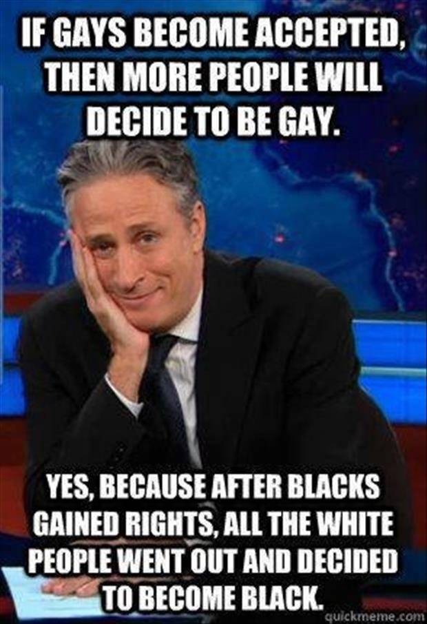 But they did, Jon, they're called 'wiggers'