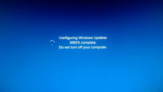 Go home Windows Update you are drunk