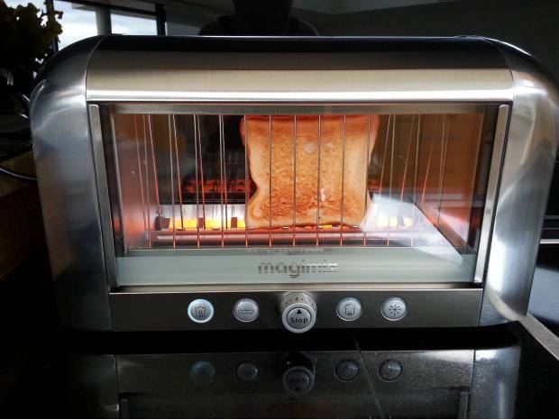 My in-laws have a clear toaster! I didn’t know these were an actual thing