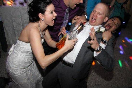 last night at the wedding