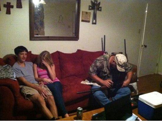 my husband, the over protective watchman