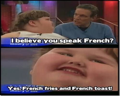 I believe you speak French?