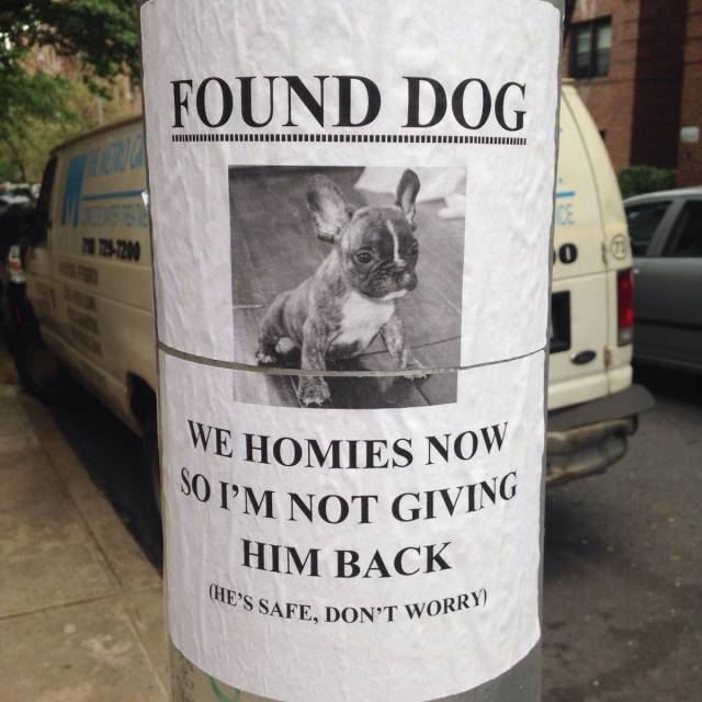 At least they are honest.....only in Queens