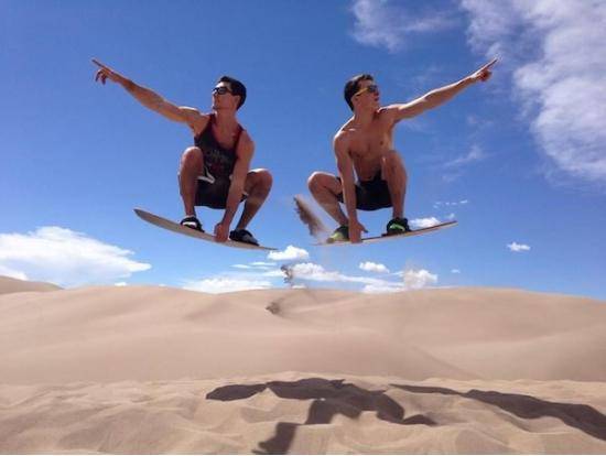 epic sand boarding 